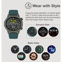 Reloj inteligente Argom Skeiwatch C70 ARG-WT-6070BL - Pantalla TFT 1.39" , Bluetooth 5.3, IP67, Correa Adicional, Azul