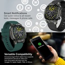 Reloj inteligente Argom Skeiwatch C70 ARG-WT-6070BL - Pantalla TFT 1.39" , Bluetooth 5.3, IP67, Correa Adicional, Azul