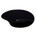 Mousepad Klip KMP-100B - Mouse Pad de Gel, dimensiones 250x215x20mm, color negro.