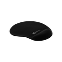 Mousepad Klip KMP-100B - Mouse Pad de Gel, dimensiones 250x215x20mm, color negro.