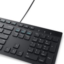 Combo Teclado y Raton Dell alámbricos KM300C-LTN, Español, color negro.
