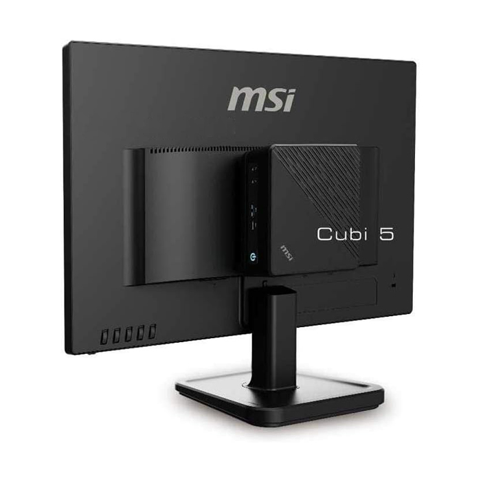 Mini Computadora MSI Cubi 5 12M-015BUS - Intel Core i5-1235U a 3.30Ghz, wifi 6, bluetooth 5.3, soporta 64GB DDR4, 2.5" HDD/SSD, M.2 SSD, HDMI, thunderbolt, USB 3.2, sin sistema operativo