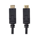 Cable HDMI Argom Giratorio ARG-CB-1910 - Cable HDMI macho/HDMI macho, v2.0, (6pies)color negro.