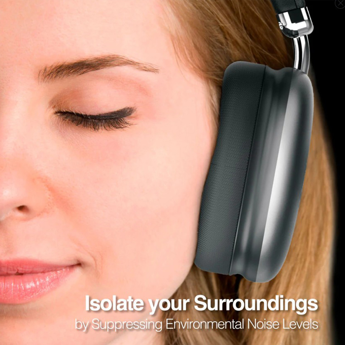 Auricular Argom ARG-HS-2553WT Ultimate Sound BT Live - Audífonos con micrófono, inalámbrico, Bluetooth, color Blanco.