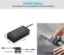 Adaptador de poder para portátiL Dell Inspiron 15 3520 3521 3531 3541 3542 3543 3537 15R 5520 5521 7520 N5110 N5040 N5050 5547 P26E, 19.5 V, 3.34 A, 65 W, Conector de 7.4mm x 5.0mm B07WP78S6H