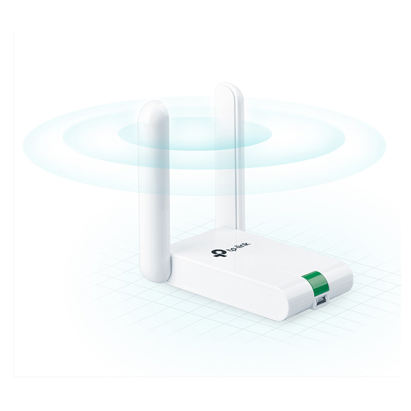 Adaptador USB Inalámbrico N TP-Link TL-WN822N - 300Mbps, 802.11n/g/b, usb 2.0, 3dBi, antena dual omnidireccional.
