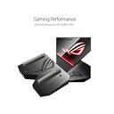 Conector Puente para Tarjetas de Video Asus ROG-NVLINK-3 - GeForce RTX NVLink SLI, Aura RGB Sync, ocupa 3 espacios.