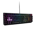 Teclado ASUS ROG Strix Scope RX - Teclado mecánico para gamers, switch ROG RX RED Optical, anti-fantasma, rgb, IP56, usb, inglés, color negro. XA05 ROG STRIX SCOPE
