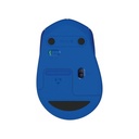 Mouse Logitech M280 - Ratón inalámbrico, 1000 dpi, 2,4 GHz, nano Receptor, 3 botones, usb, color azul. 910-004361