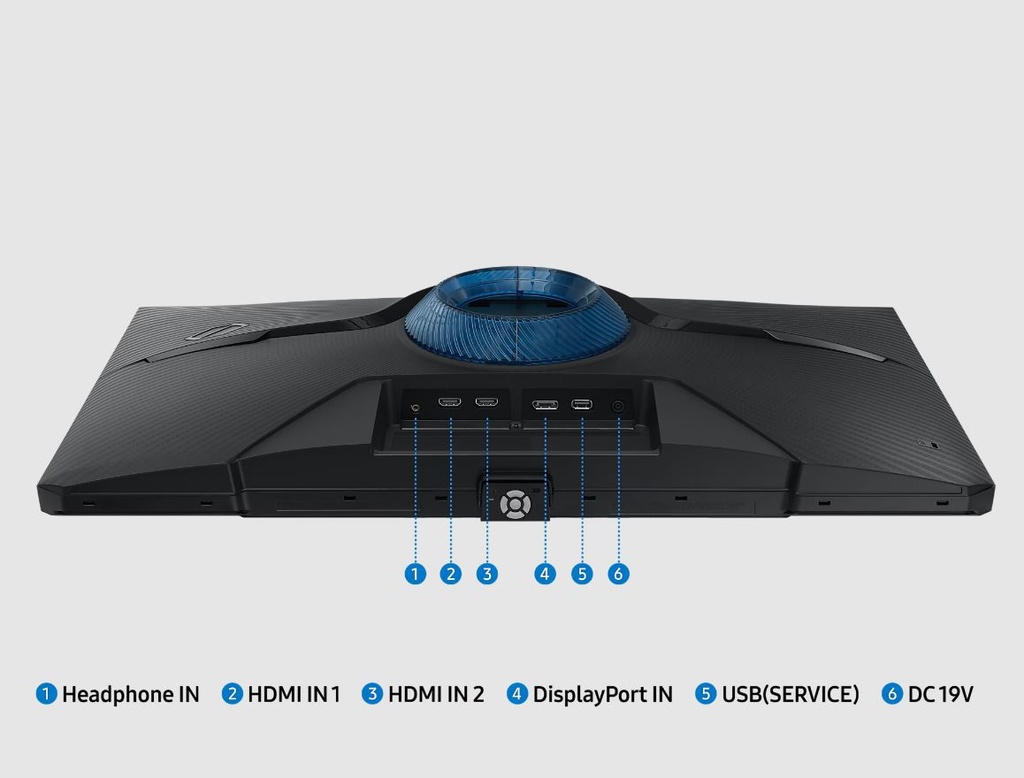 Monitor Gaming Flat Samsung Odyssey G4 - Pantalla 27" , resolución 1920 x 1080, 400cd/m2, AMD freesync premium, 240Hz, 1ms, 16:9, hdmi, color negro. LS27BG402ENX