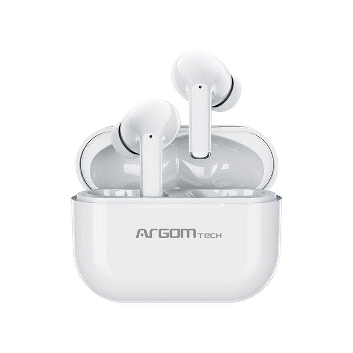 Auricular Argom ARG-HS-5072BB SKEIPODS E72 - Audífonos con micrófono, Resistente al agua IPx4, inalámbrico, bluetooth, cancelacion de ruido, color Azul.ARG-HS-5072BB