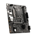 Tarjeta Madre Intel MSI PRO H610M-G - LGA1700, Intel H610, Micro-ATX, 2x DDR4 hasta 64GB, PCI-Express 4.0 x16, HDMI, VGA, DisplayPort, USB. PRO H610M-G DDR4