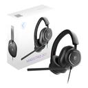 Auricular MSI Gaming Maestro 300 - Audífonos gamer, micrófono,  USB-C, compatible con PC, Mac, PS, Nintendo Switch, dispositivos móviles, color Negro Maestro 300