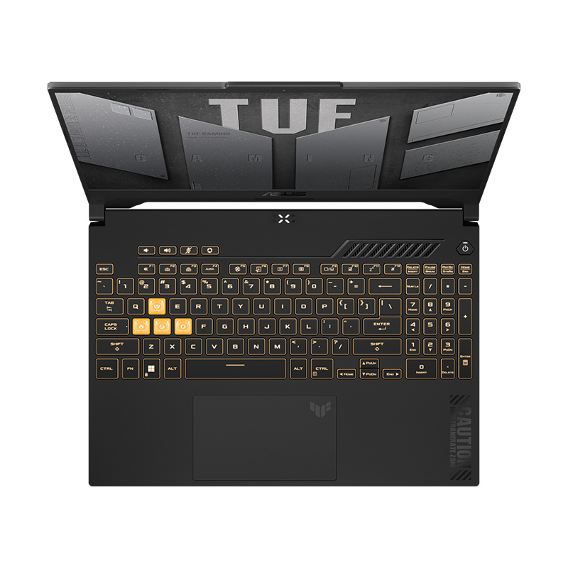 Laptop Asus TUF F15, Pantalla 15.6" (1920X1080),  i7-13620H, 16GB RAM DDR4, 1TB SSD, Gráficos NVIDIA® GeForce RTX™ 4060 8GB, Webcam, BT, Windows 11 Home en Inglés, Color Negro/Gris. 90NR0BV7-M00J80