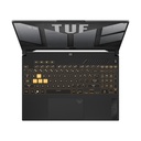 Laptop Asus TUF F15, Pantalla 15.6" (1920X1080),  i7-13620H, 16GB RAM DDR4, 1TB SSD, Gráficos NVIDIA® GeForce RTX™ 4060 8GB, Webcam, BT, Windows 11 Home en Inglés, Color Negro/Gris. 90NR0BV7-M00J80