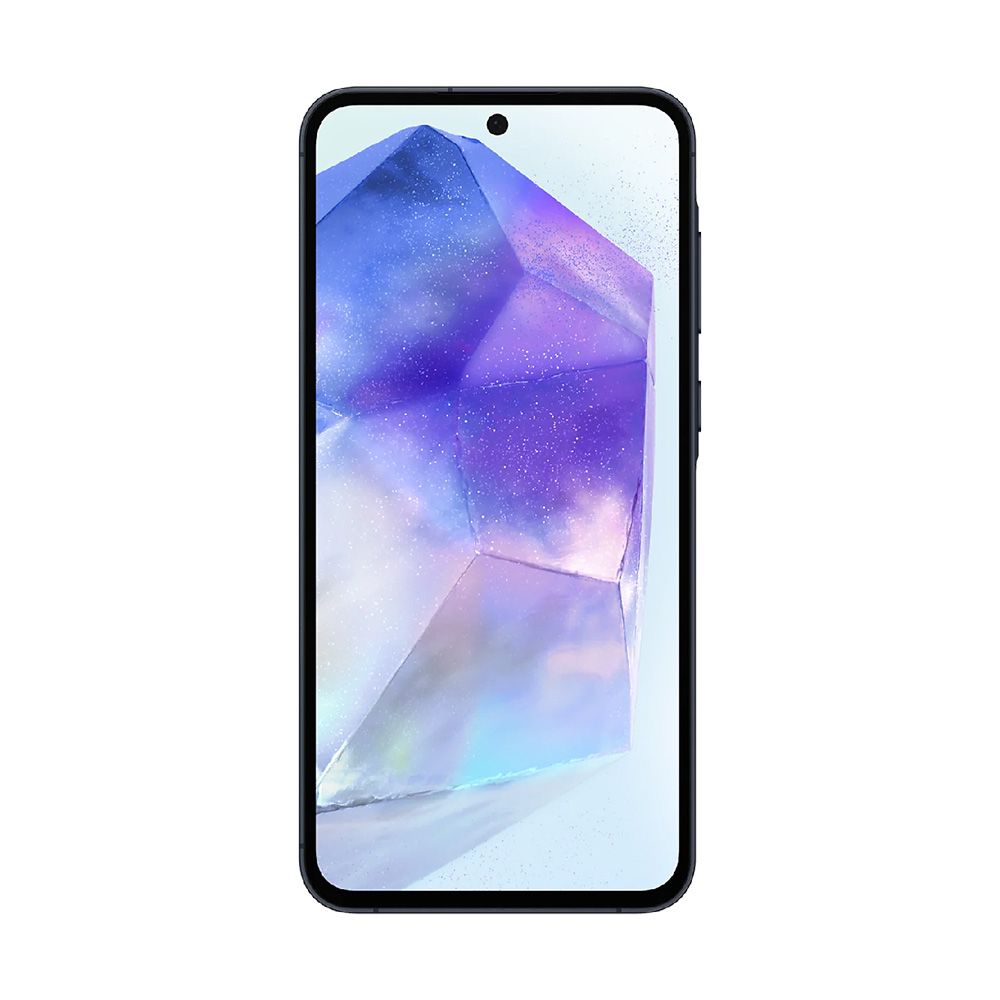 Celular Samsung A55 5G - De 6.6" (1080 x 2340), Cámara frontal 32MP, Cámara 50MP + 12MP + 5MP, Almacenamiento  256GB, 8GB Ram, MicroSD hasta 1TB, Android 14, 5000mAh, Color Negro. SM-A556