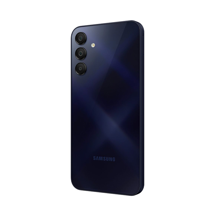 Celular Samsung A15 LTE - De 6.5" (1080 x 2340), Cámara frontal 13MP, Cámara 50MP + 5MP + 2MP, Almacenamiento  128GB, 6GB Ram, MicroSD hasta 1TB, Android 14, 5000mAh, Color Azul. SM-A155