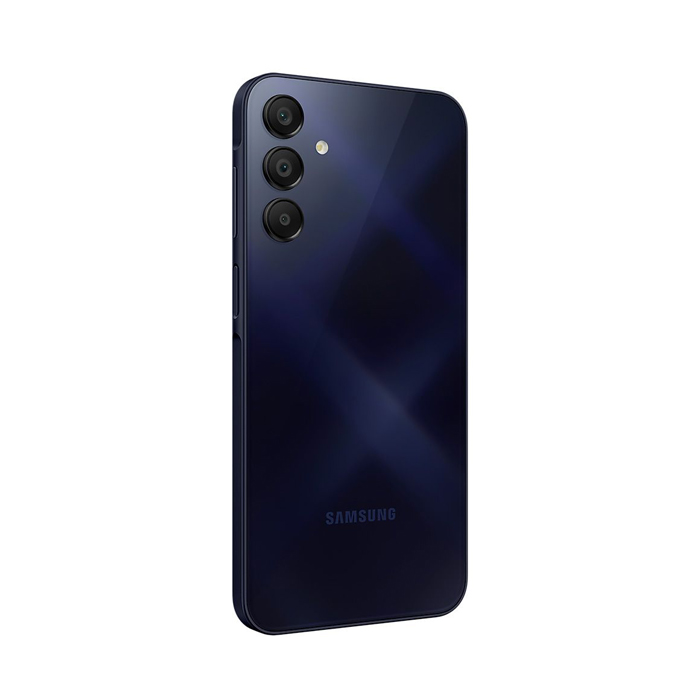 Celular Samsung A15 LTE - De 6.5" (1080 x 2340), Cámara frontal 13MP, Cámara 50MP + 5MP + 2MP, Almacenamiento  128GB, 6GB Ram, MicroSD hasta 1TB, Android 14, 5000mAh, Color Azul. SM-A155