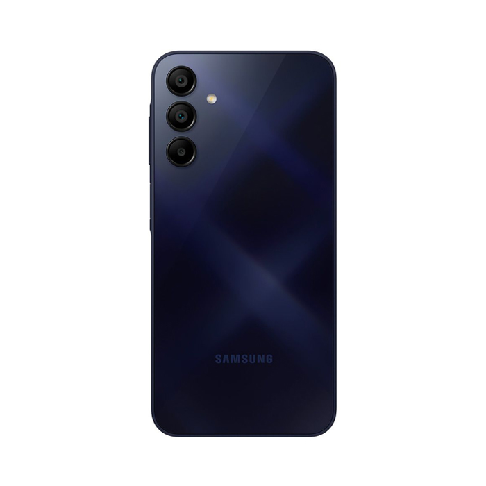 Celular Samsung A15 LTE - De 6.5" (1080 x 2340), Cámara frontal 13MP, Cámara 50MP + 5MP + 2MP, Almacenamiento  128GB, 6GB Ram, MicroSD hasta 1TB, Android 14, 5000mAh, Color Azul. SM-A155