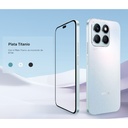 Celular Honor X8B - 6.7" (2412 x 1080), Cámara frontal 50MP, Trasera 108MP + 5MP + 2MP, Almacenamiento 512GB, 8GB Ram, Android 13, Bateria de 4500mAh, Color plateado. X8B