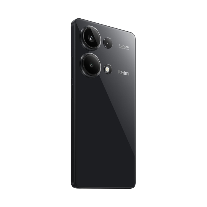 Xiaomi Redmi Note 13 Pro - 6.67" (1080 x 2400), Cámara Trasera 200MP + 8MP + 2MP, Camara Frontal 16MP, Almacenamiento 256GB, 8GB RAM Android 11, 5000mAh, Color Negro. Xiaomi Redmi Note 13 Pro