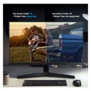 Monitor Samsung LF24T350FHNXZA - Pantalla 24" IPS, resolución 1920X1080, 250cd/m2, AMD freesync, 75Hz, 5ms, 16:9, 1000:1, vga, hdmi, color negro.