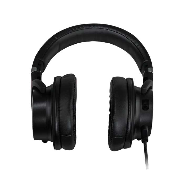Auricular Cooler Master MH752 - Audífono con micrófono para gamer 7.1, controles en línea, conector usb / 3.5mm, color negro. MH-752