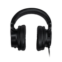 Auricular Cooler Master MH752 - Audífono con micrófono para gamer 7.1, controles en línea, conector usb / 3.5mm, color negro. MH-752