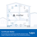 TP-Link Interruptor de 1 Toma luz inteligente, control de voz con Siri, Alexa y Google Assistant, Certificado UL, Temporizador y horario, Instalación guiada fácil, Requiere cable neutro, color: Blanco Tapo S505