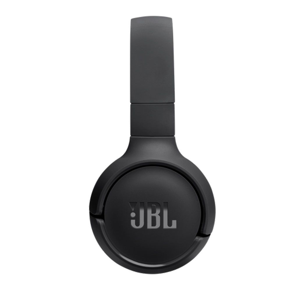 Auricular JBL T520 - Audífonos con micrófono, Inalámbrico, Bluetooth 5.3, cancelacion de ruido, Hasta 57 horas de duración de la batería, Color negro. JBLT520BTWHTAM