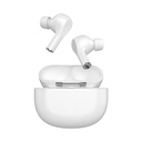 Auricular Klip ZoundBuds, audífonos con micrófono inalámbrico, Bluetooth® V5.1, omnidireccional, IPX4 resistente al agua, color blanco. KTE-250WH