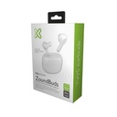 Auricular Klip ZoundBuds, audífonos con micrófono inalámbrico, Bluetooth® V5.1, omnidireccional, IPX4 resistente al agua, color blanco. KTE-250WH