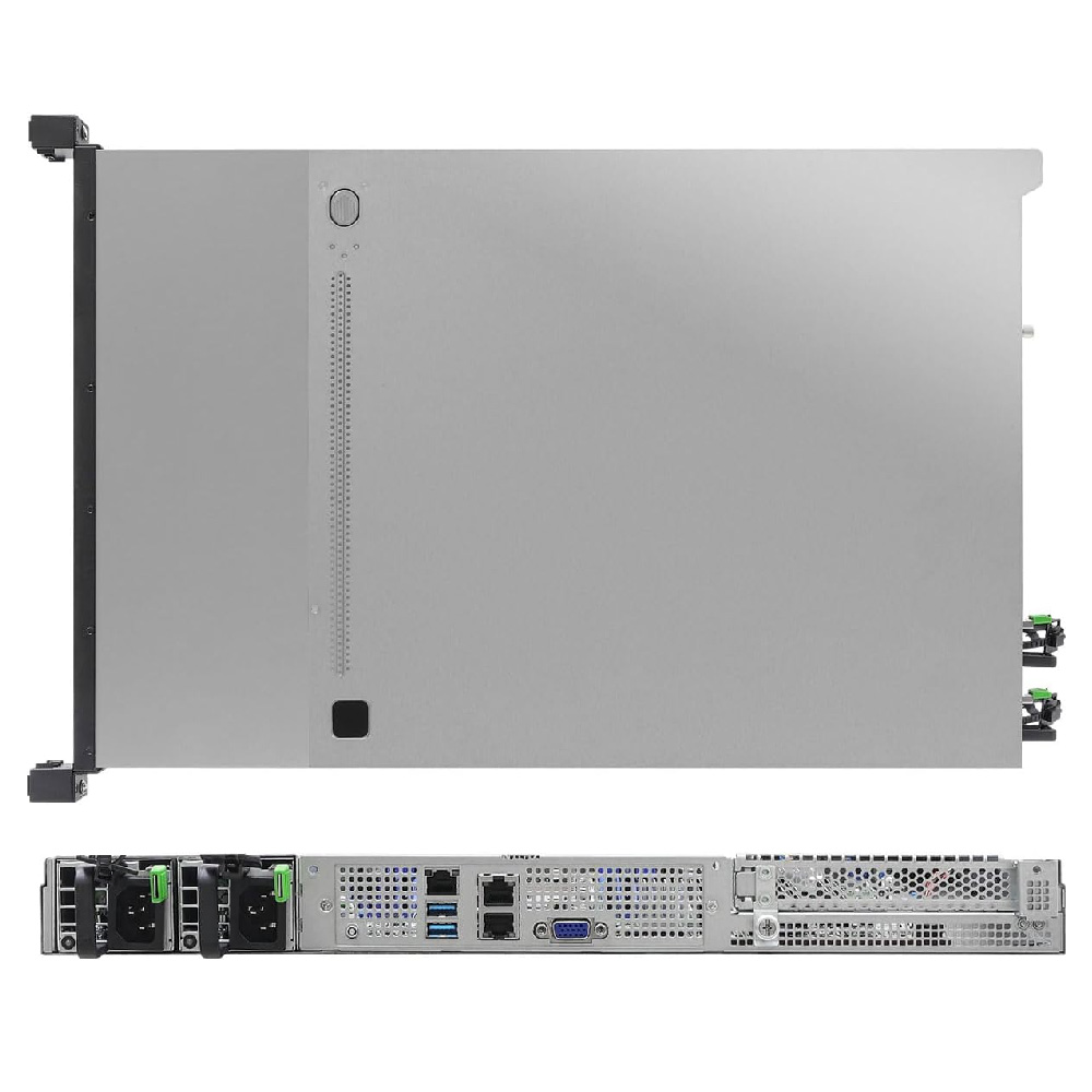 Servidor para Rack Asrock 1U4L4E-EGS/2T - Intel Xeon Silver 4410Y a 2.0 GHz, Memoria Ram 256GB DDR5, Disco Duro Sata de 88TB + SSD 16TB,1 año de garantía, sin sistema operativo