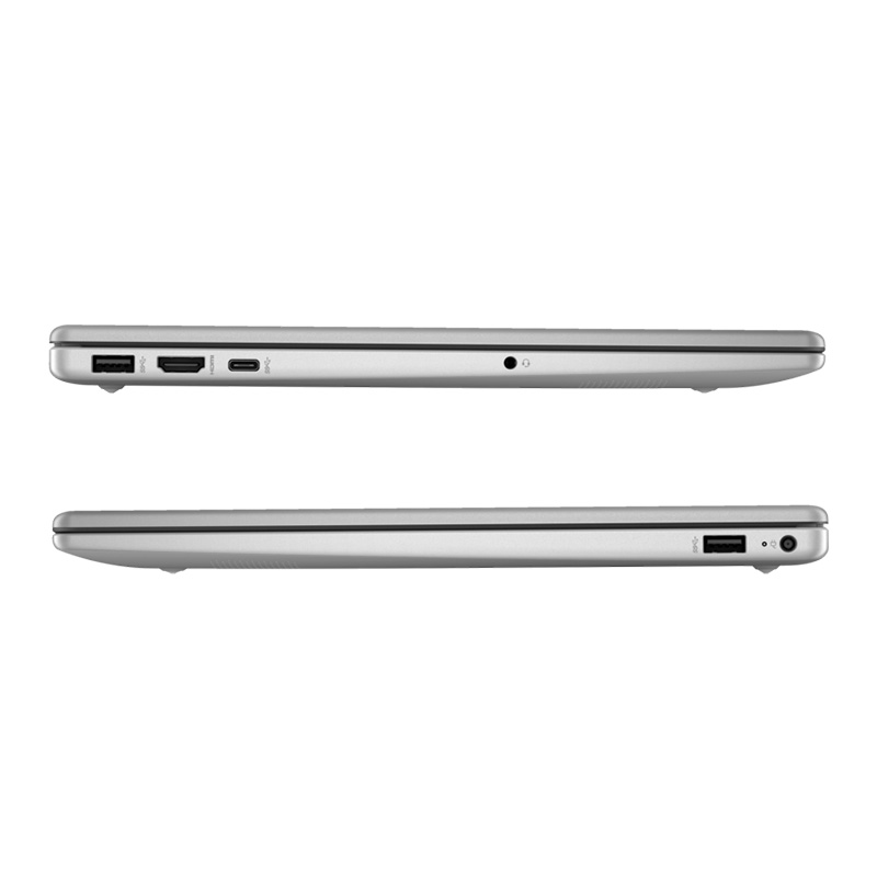 Laptop HP 15-fc0043la - 15.6" Full HD IPS, AMD Ryzen™ 3 7320U, 8GB LPDDR5, 512 GB PCIe® NVMe™ M.2, Webcam, WiFi, Bluetooth, Windows 11 Home, Español, Color: Plateado A1UD1LA#ABM