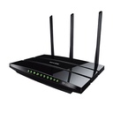 Enrutador Inalámbrico TP-Link Archer C1200 - 802.11ac (300Mbps+867Mbps), banda dual 2.4Ghz/5Ghz, 4 puertos 10/100/1000Mbps, 3 antenas, usb 2.0.