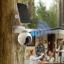 Cámara de Vigilancia Ezviz EB8 4G + Panel Solar - Día y Noche, 2K 2304 x 1296 , WiFi, 802.11n, 2.4GHz, Sensor CMOS de Escaneo Progresivo de 1/2.8" y 3 Megapíxeles, MicroSD, Visión Nocturna. CS-EB8/SP-R100-3MP-Kit