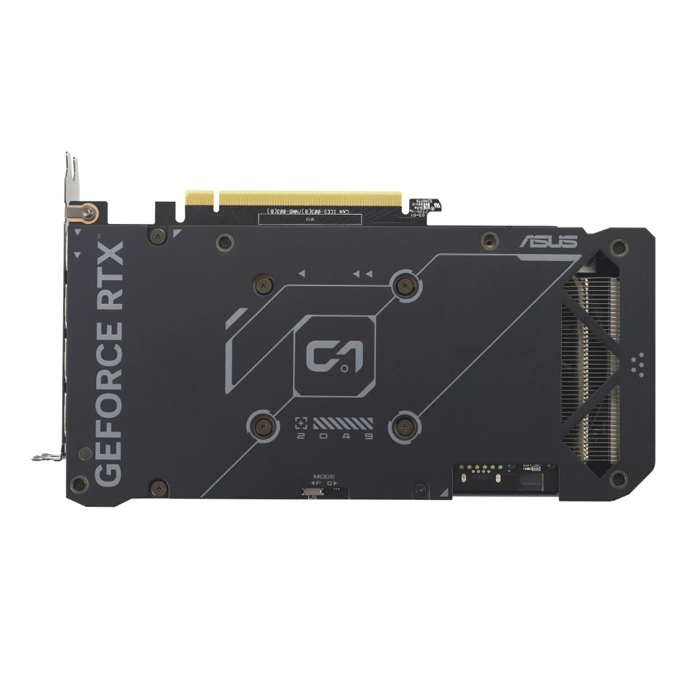 Tarjeta de video Asus DUAL-RTX4060-O8G-EVO - Nvidia GeForce RTX 4060, capacidad de 8GB GDDR6, 128-bit, PCI-E 4.0, 3x displayPort, 1x HDMI, 2x abanicos