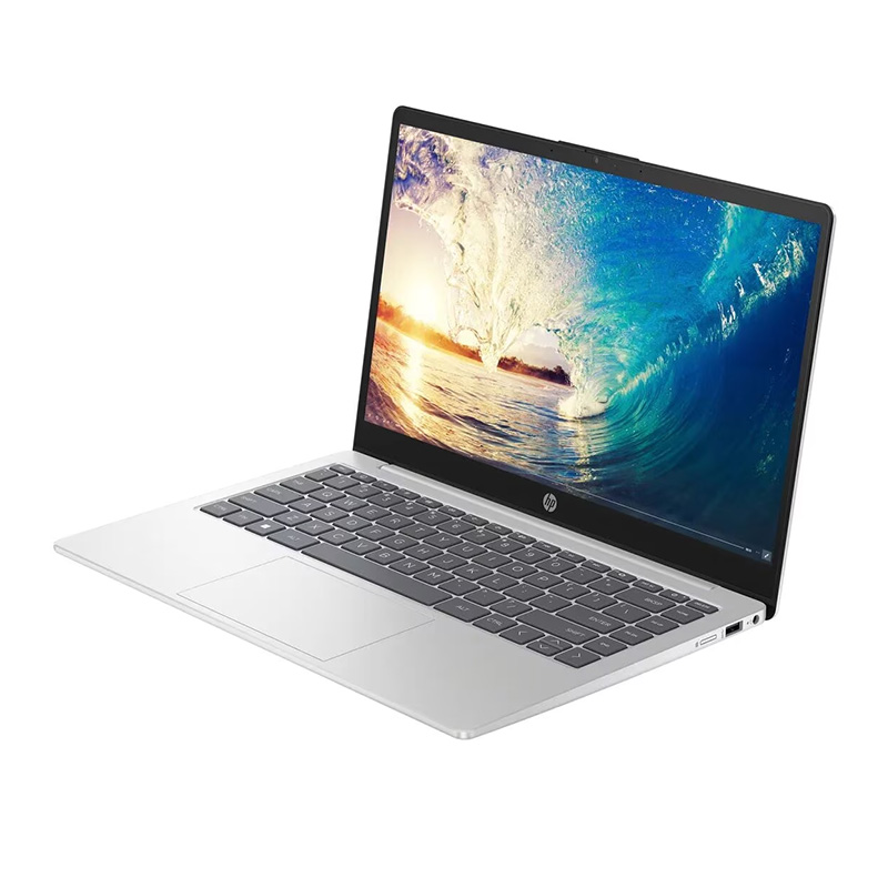 Laptop HP 14-ep1000la - Pantalla FHD(1920X1080) IPS 14", Intel® Core™ Ultra 5 125H, 16GB DDR5(8GBX2) 5600MT/s, 512 GB PCIe® NVMe™ M.2, Webcam, Wifi, Bluetooth, Windows 11 Home Español, Color Plateado. A38S0LA#ABM