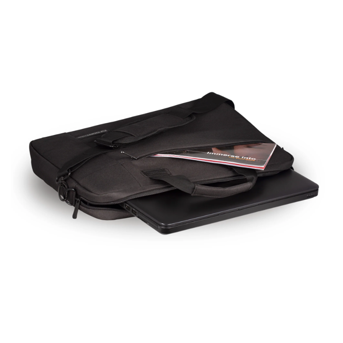 Funda Argom ARG-BG-6784BK - para portátiles hasta 15.6", poliéster, color negro.