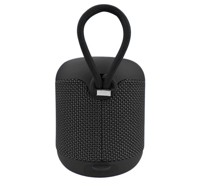 Bocina Argom BT BoogieBoom, Altavoces portable, Bluetooth 5.0, 5W RMS, 1200 mAh, Resistencia al agua IPx7, color Negro. ARG-SP-3120BK