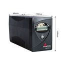 Batería de Respaldo Smartbitt SBNB900LCD - Pantalla lcd, Regulador y Supresor de Voltaje, capacidad 900 Va / 480 W.