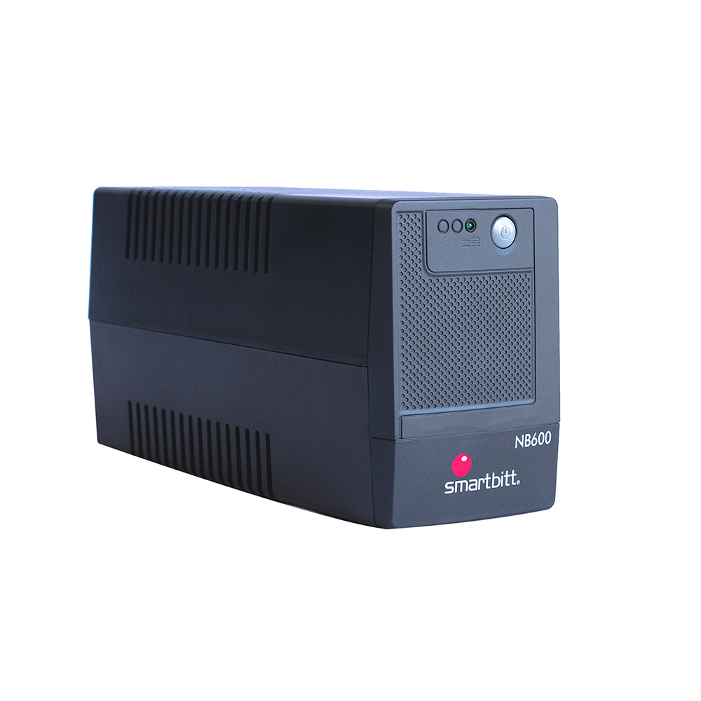 Regulador y Supresor de Voltaje Smartbitt SBNB600 - Capacidad 600 VA / 300 W.