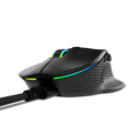 Mouse ADATA XPG ALPHA - Ratón alámbrico, Iluminación RGB, 6 botones, Sensor PAW 3335, 16K dpi, Conexion Usb , Color negro. ALPHA-BKCWW