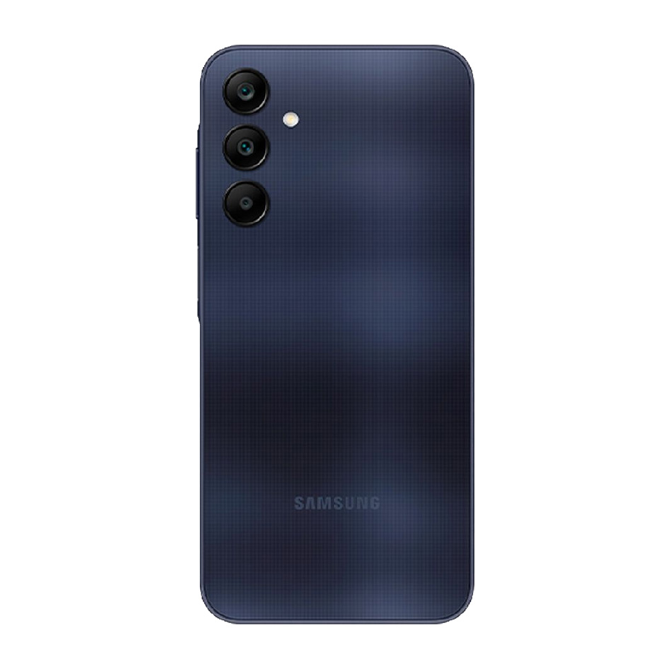Celular Samsung A25 5G - De 6.5" 1080 x 2340 (FHD+), Cámara frontal 13MP, Cámara 50MP + 8MP + 2MP, Almacenamiento 128GB, 6GB Ram, MicroSD hasta 1TB, Android 14, 5000mAh, Color: Negro Azulado. SM-A256