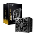 Fuente de Poder EVGA SuperNova 1000G XC - Potencia de 1000W modular, 24 pines ATX, conectores 2x 8 pines (4+4), 6x 8pines (6+2) PCI-E, 12x SATA, 80 plus gold. 520-5G-1000-K1