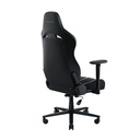 Silla para Gamers Razer Enki X - Reposabrazo Ajustable 2D, Arcos Lumbares Integrados, Cuero Sintetico Duradero Y De Doble Textura, Reclinación ajustable de 152º, Color: Negro. RZ38-03880700-R3U1