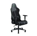 Silla para Gamers Razer Enki X - Reposabrazo Ajustable 2D, Arcos Lumbares Integrados, Cuero Sintetico Duradero Y De Doble Textura, Reclinación ajustable de 152º, Color: Negro. RZ38-03880700-R3U1