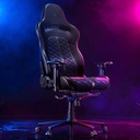 Silla para Gamers Razer Enki X - Reposabrazo Ajustable 2D, Arcos Lumbares Integrados, Cuero Sintetico Duradero Y De Doble Textura, Reclinación ajustable de 152º, Color: Negro. RZ38-03880700-R3U1