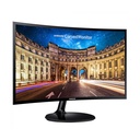 Monitor Curvo Samsung LC27F390FHNXGO - Pantalla 27" LED FHD, resolución 1920 x 1080, mega contraste, 250cd/m2, 4ms, HDMI, D-Sub (vga), color negro.