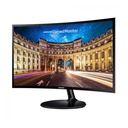 Monitor Curvo Samsung LC27F390FHNXGO - Pantalla 27" LED FHD, resolución 1920 x 1080, mega contraste, 250cd/m2, 4ms, HDMI, D-Sub (vga), color negro.